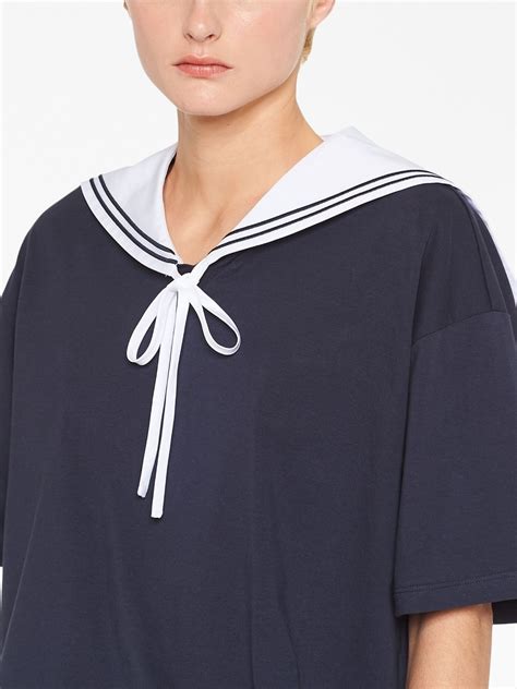 miu miu sailor top|farfetch miu shirts.